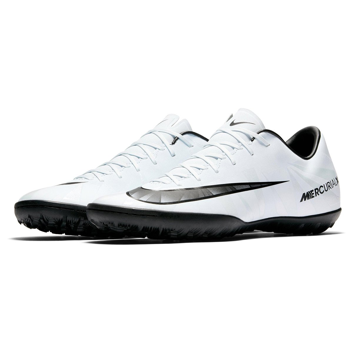 Chuteira Society Nike Mercurial X Victory 6 CR7 TF Branco Shop Timão Chuteira Society Nike Mercurial X Victory 6 CR7 TF Branco Shop Timão