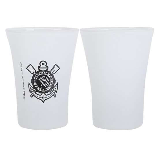 Copo Corinthians Almix Shot 60ml - 2 Unidades