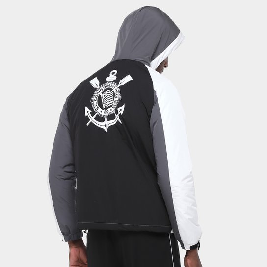 Jaqueta Com Capuz Corinthians Coimbra Masculina