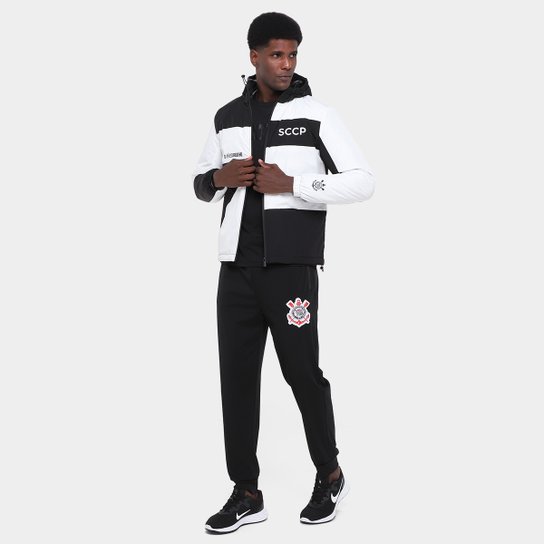Jaqueta Com Capuz Corinthians Coimbra Masculina