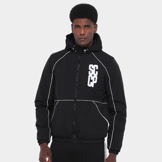 Jaqueta Com Capuz Corinthians Coimbra Masculina