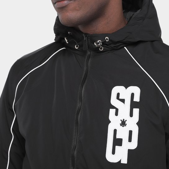 Jaqueta Com Capuz Corinthians Coimbra Masculina