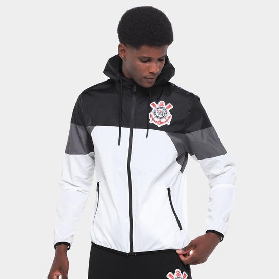 Jaqueta Com Capuz Corinthians Coimbra Masculina
