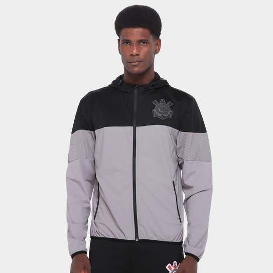 Jaqueta Com Capuz Corinthians Coimbra Masculina
