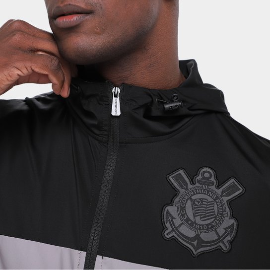 Jaqueta Com Capuz Corinthians Coimbra Masculina