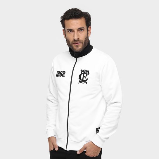 Jaqueta Corinthian-Casuals Retrô 1882 Masculina - Branco