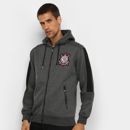 Jaqueta Corinthians c/ Capuz Masculina
