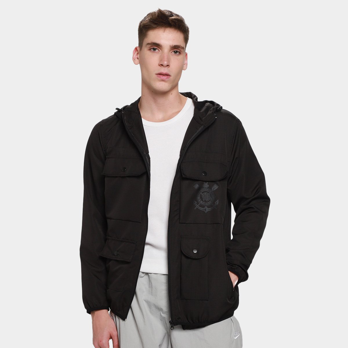 Jaqueta Corta-Vento Masculina