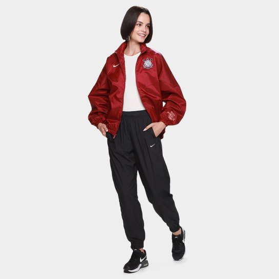 Jaqueta Corta Vento Corinthians Nike Feminina