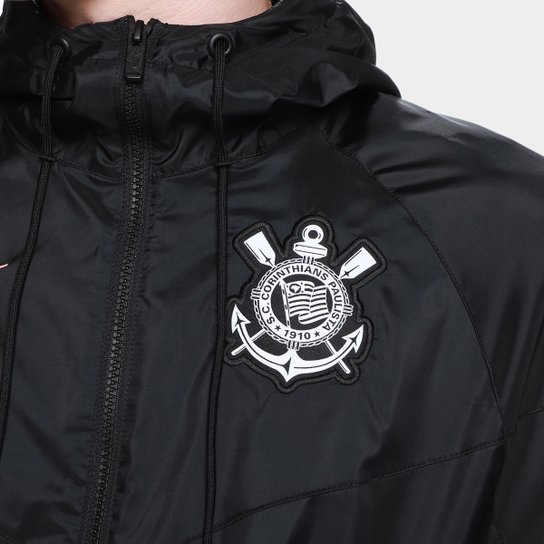 Jaqueta Corta Vento Corinthians Nike Masculina