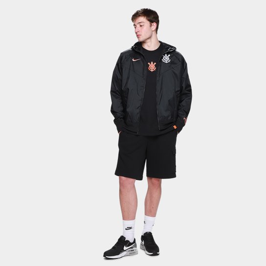 Jaqueta Corta Vento Corinthians Nike Masculina