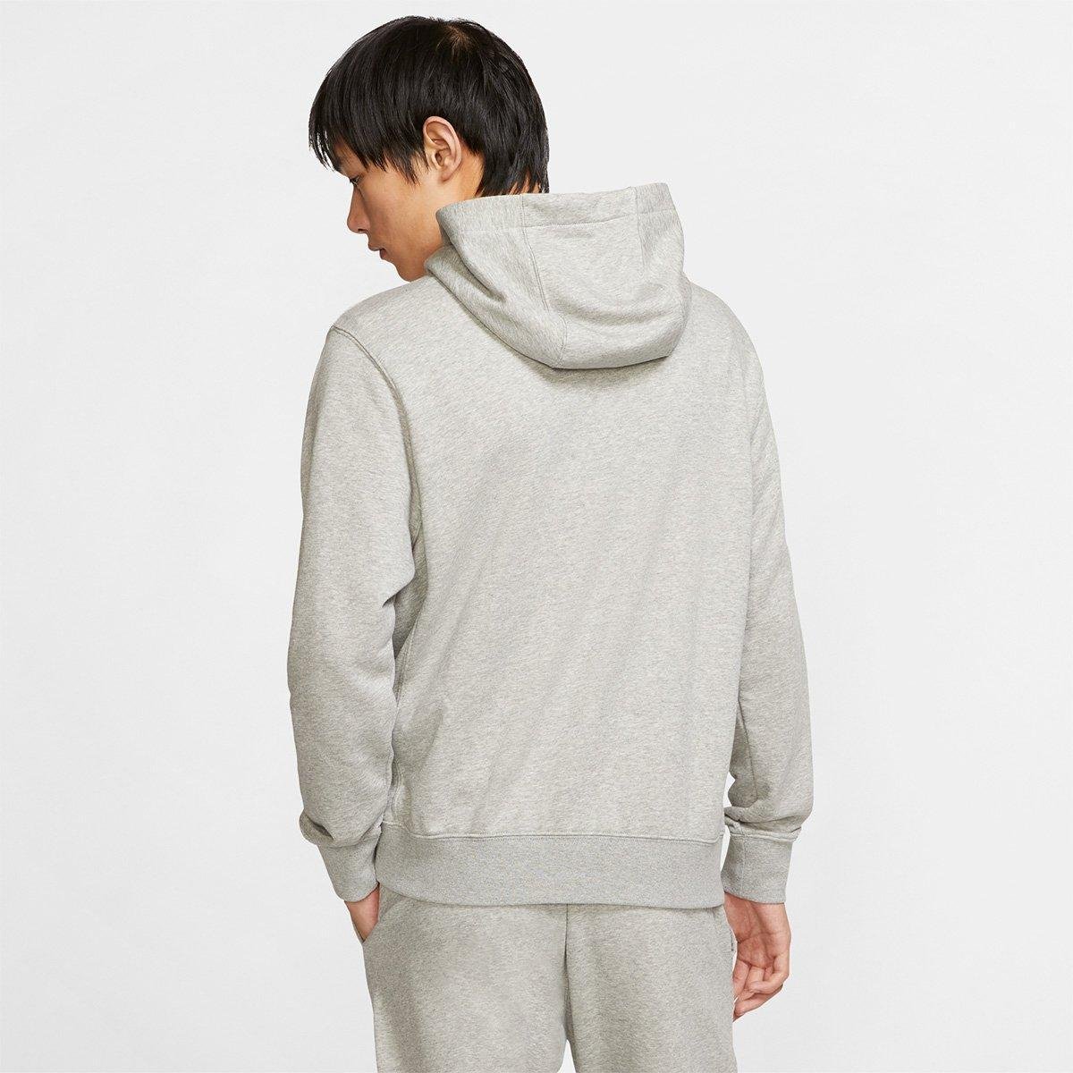 jaqueta nike cinza masculina