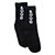 Meia Corinthians Cano Médio - Preto