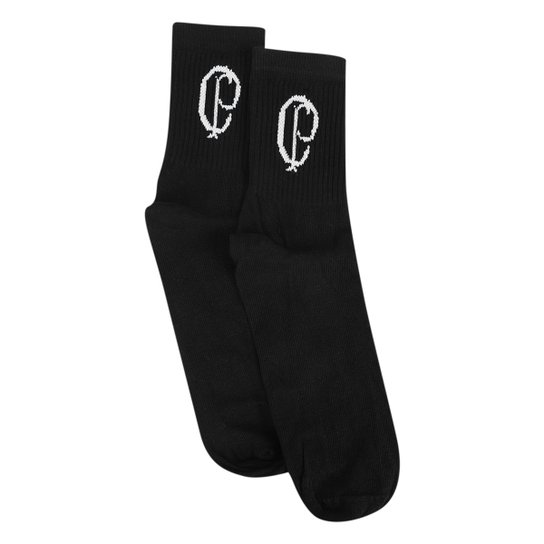 Meia Corinthians Coimbra Cano Médio Masculina