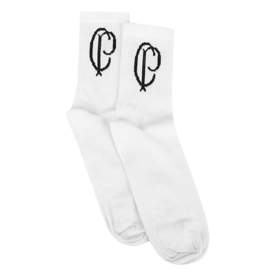 Meia Corinthians Coimbra Cano Médio Masculina