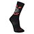 Meia Corinthians Performance Bike Running Unissex - Preto+Vermelho