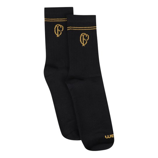 Meia Corinthians Rikam Esportiva Unissex