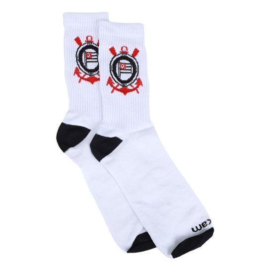 Meia Corinthians Rikam Esportiva Unissex