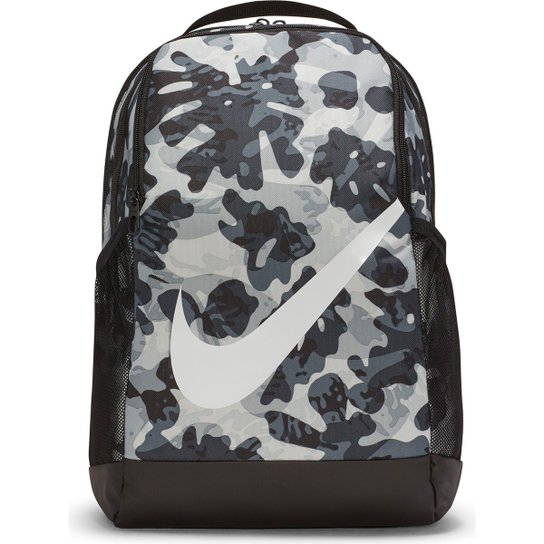 Mochila Infantil Nike Brsla Bkpk Aop - Preto+Branco