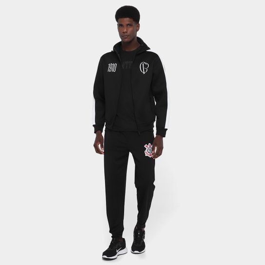 Moletom Com Capuz Corinthians Coimbra Masculino