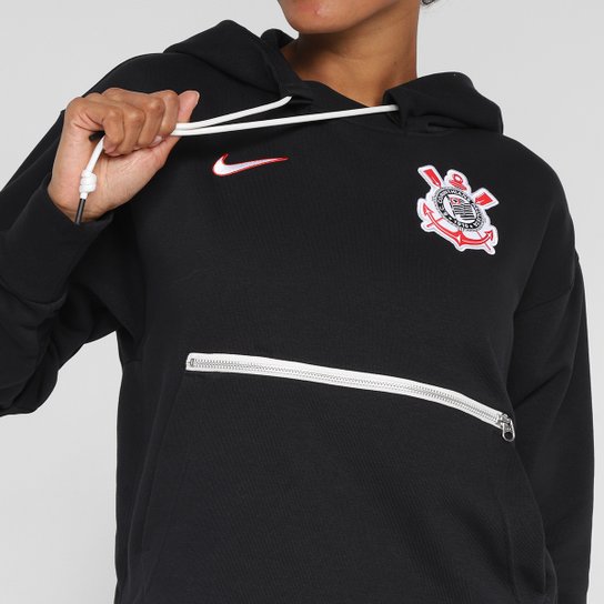 Moletom Corinthians 23/24 C/Capuz Nike Feminino