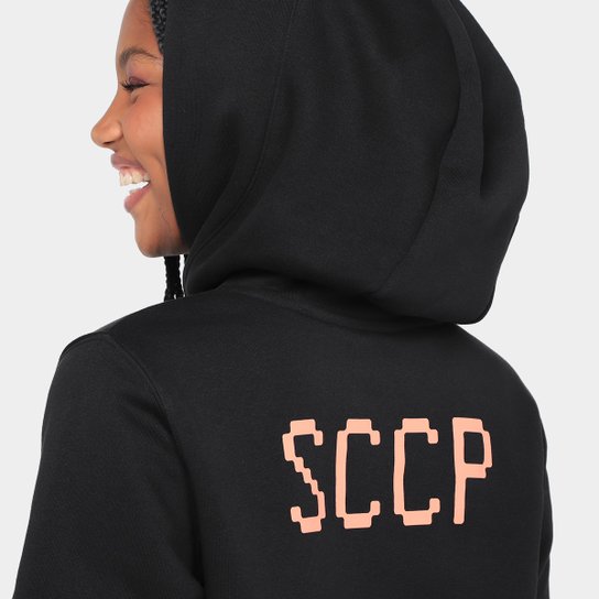 Moletom Corinthians Canguru Nike Feminina