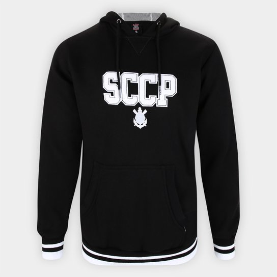 Moletom Corinthians SPR C/ Capuz Masculino
