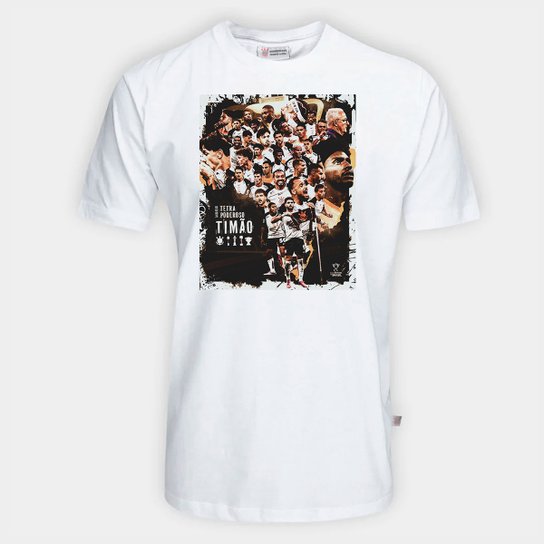 Pré-Venda Camiseta Corinthians Tetra Campeão Masculina