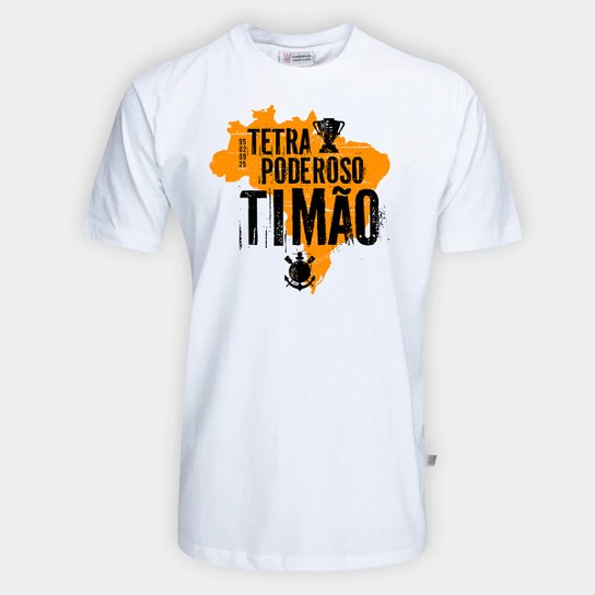 Pré-Venda Camiseta Corinthians Tetra Campeão
