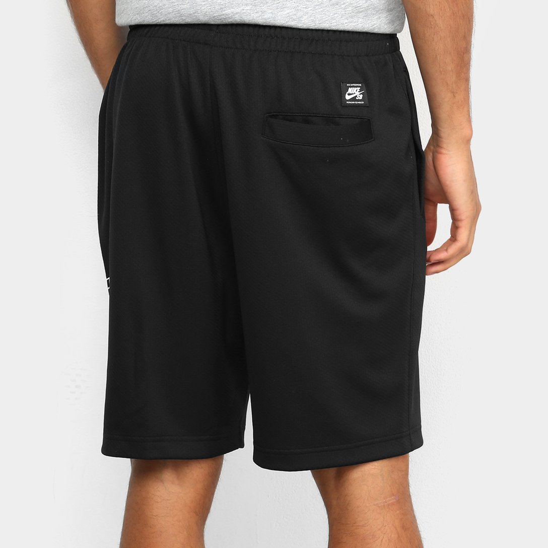 Short Nike Sb Sunday Masculino Preto Shop Timão