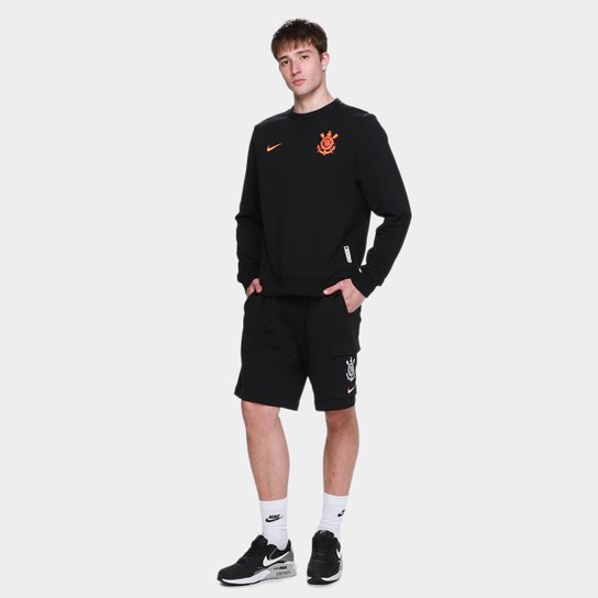 Shorts Cargo Corinthians Nike Masculina