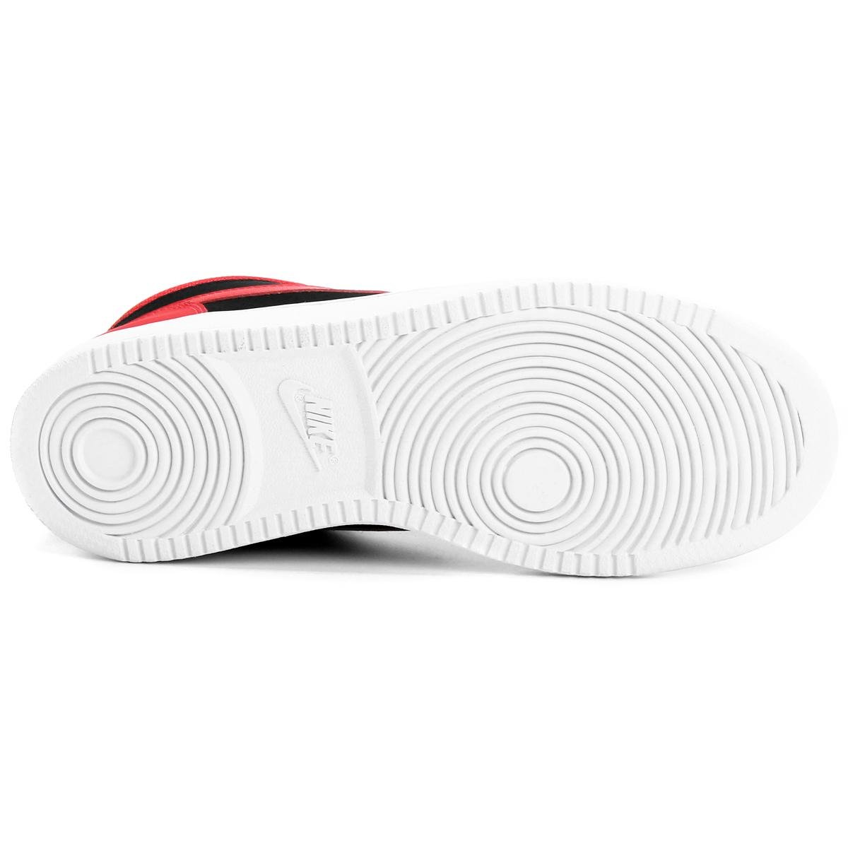 tênis couro cano alto nike recreation mid
