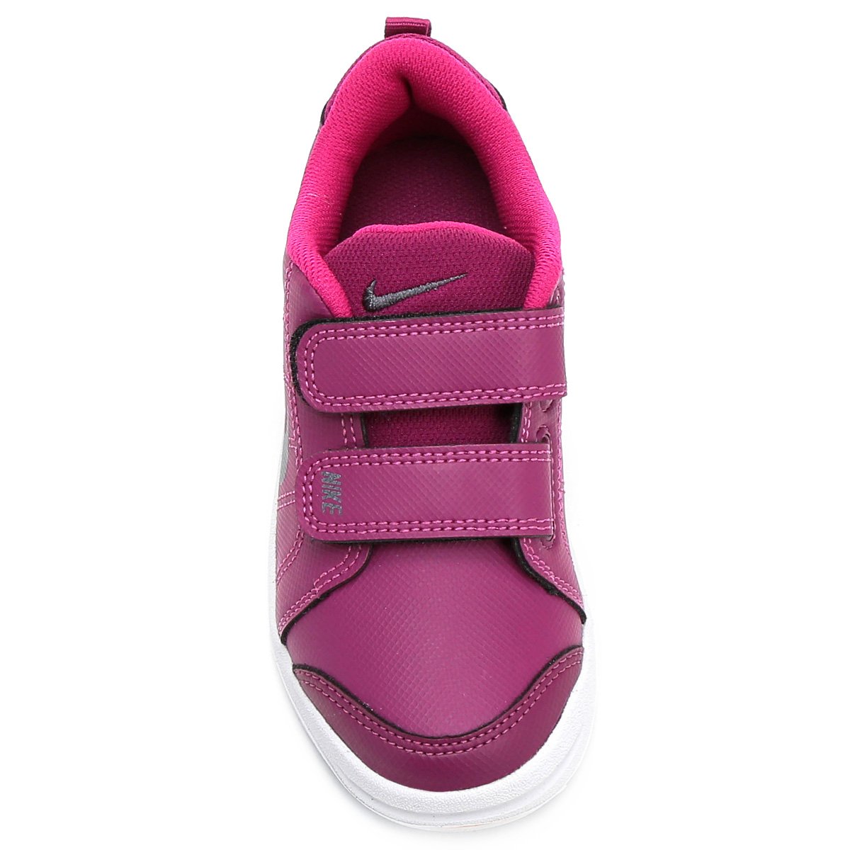 tenis nike pico infantil rosa
