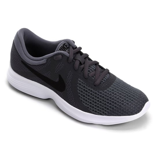 Tênis Infantil Nike Revolution Masculino - Cinza+Chumbo