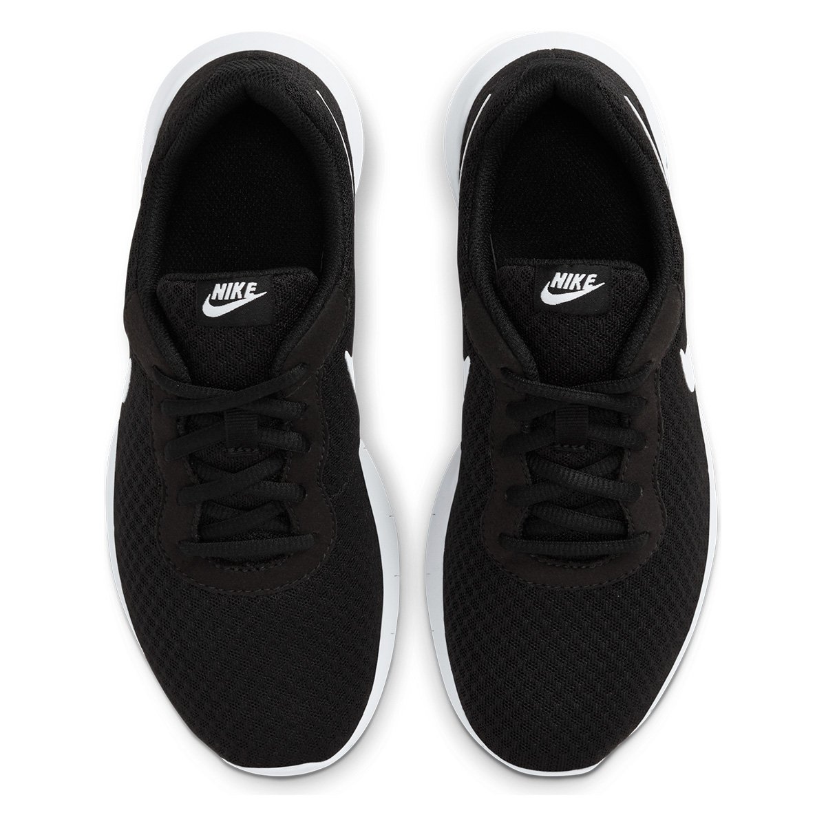 nike tanjun preto e branco