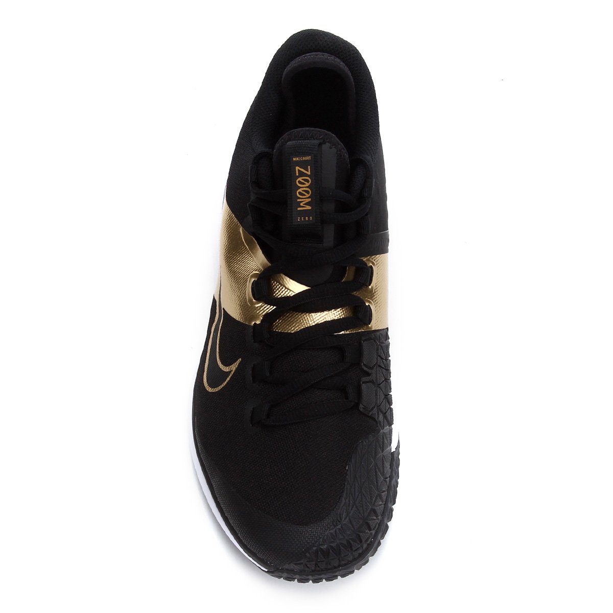 air max zero preto e dourado