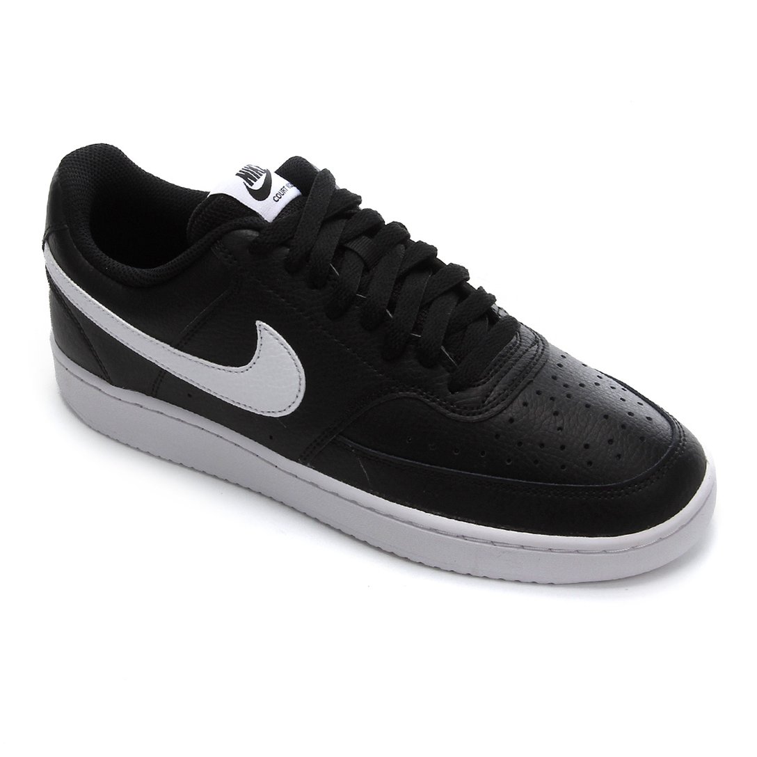Tênis Nike Court Vision LO Masculino - Preto e Branco | Shop Timão
