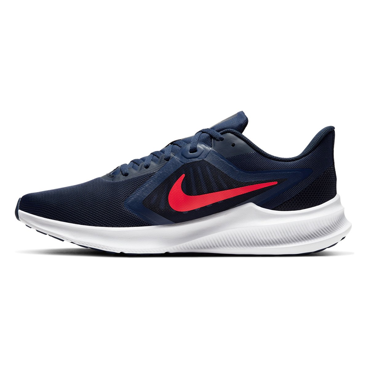 Tênis Nike Downshifter 10 Masculino Preto e Vermelho Shop Timão