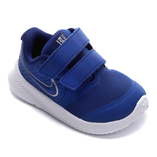 Tênis Nike Infantil Star Runner 2 - Azul Royal+Prata