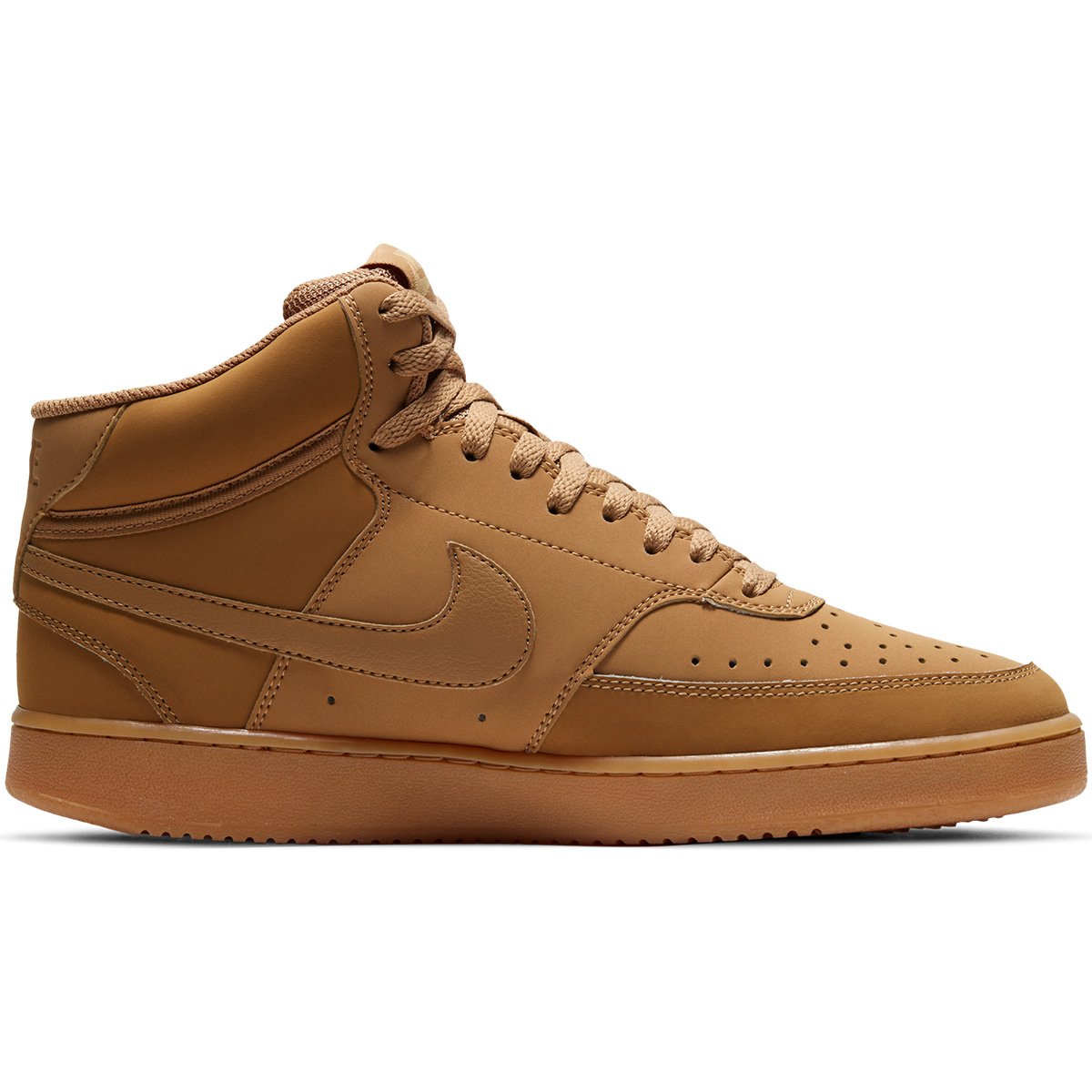 nike couro marrom