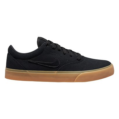 tênis nike sb check solar preto e marrom