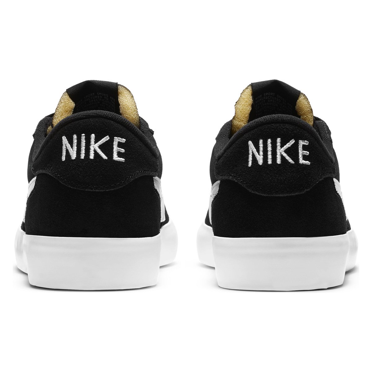 nike sb branco e preto