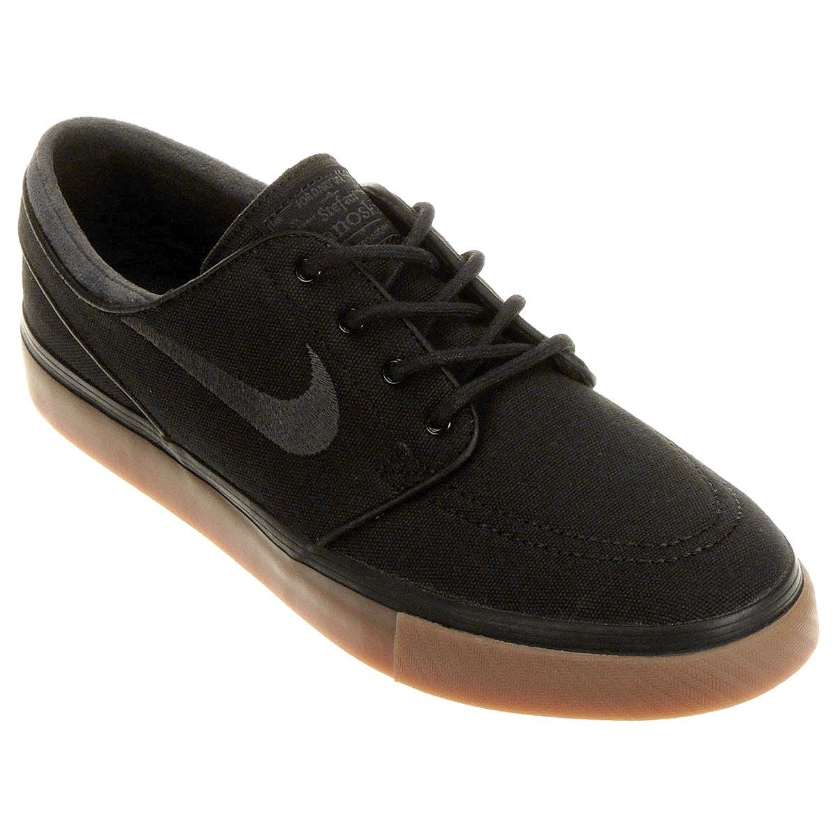 janoski cinza e preto