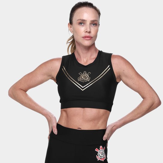 Top Corinthians Coimbra Fitness Feminino